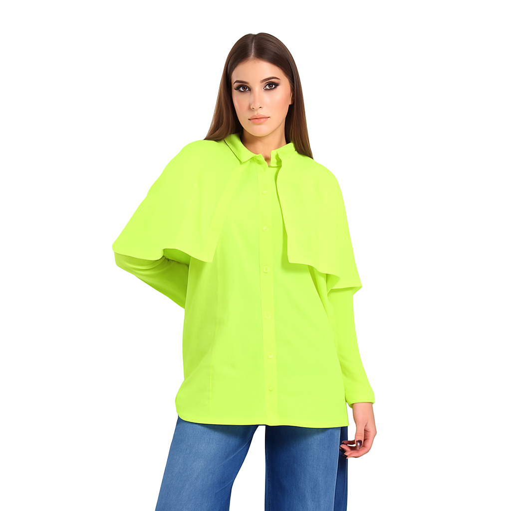 button shirt 2 piece - Green