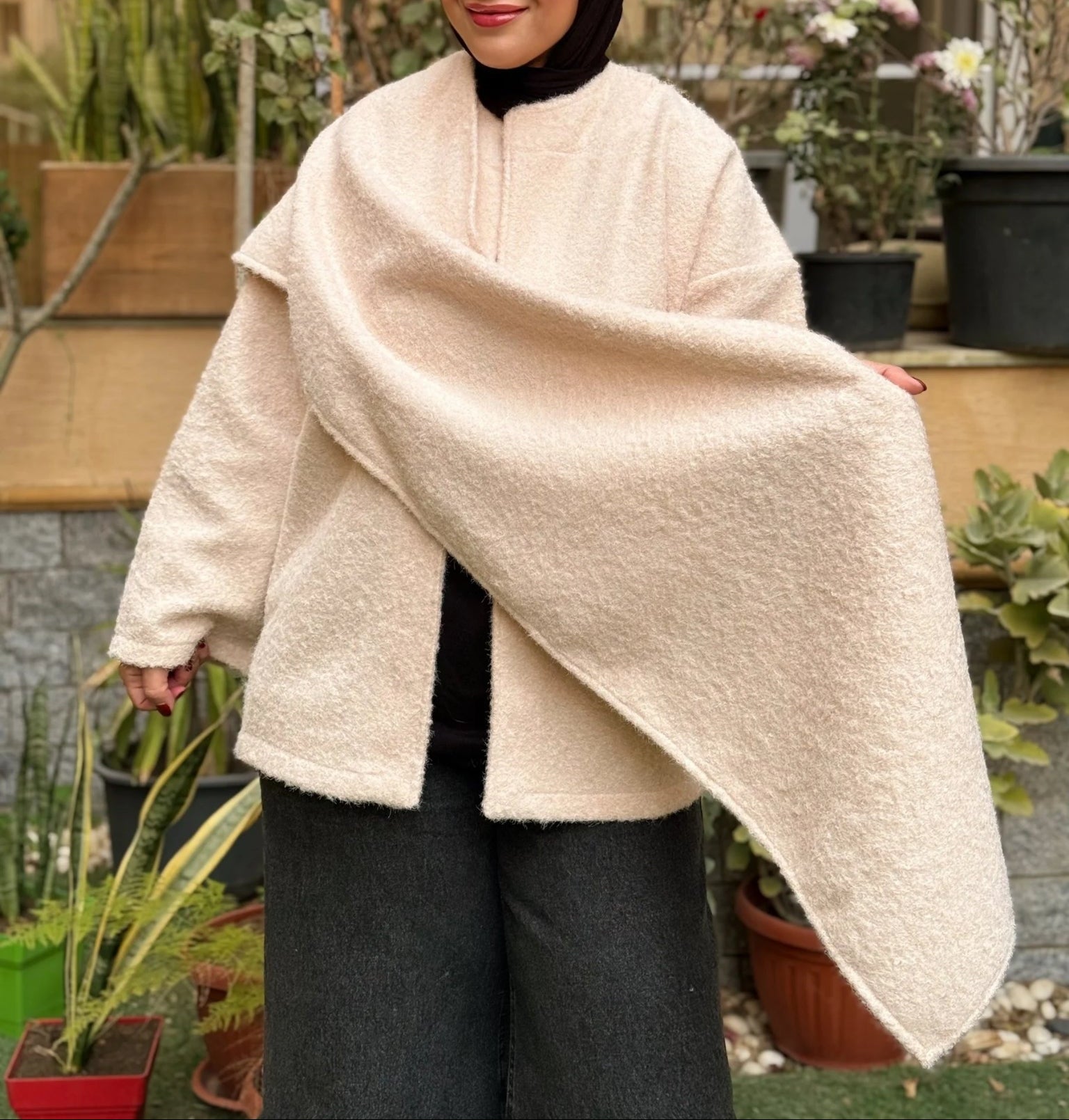 Wrapped Shawl Jacket