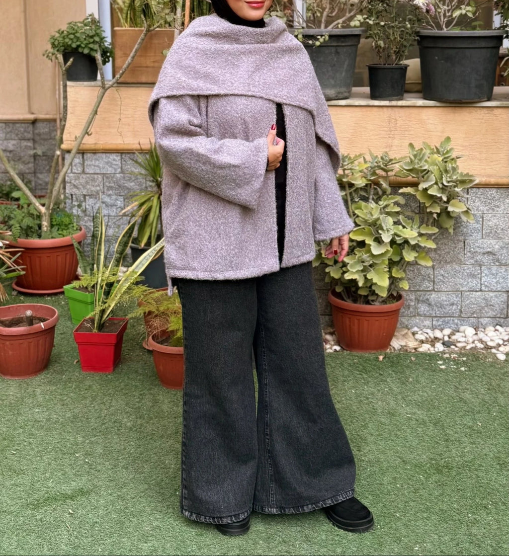 Wrapped Shawl Jacket