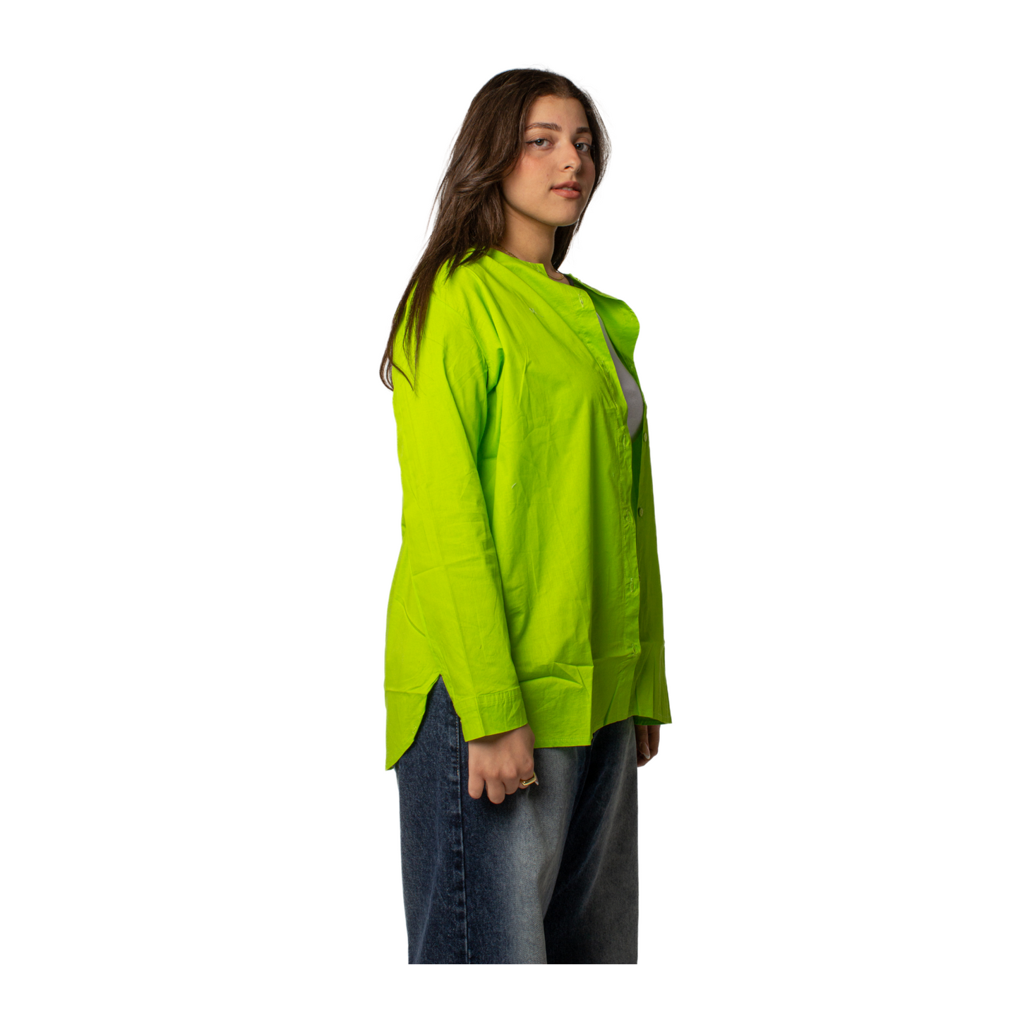 button shirt - Green