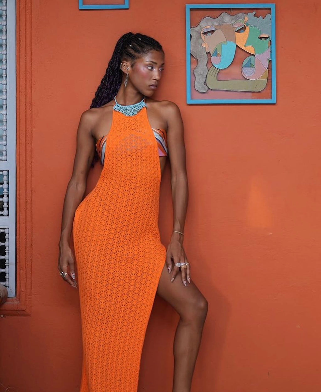 Vivra Dress - Orange